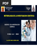 Obejtivo de La Investigación Cientifica