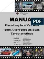 Manual Fiscalização Viaturas Por Alteração de Caracteristicas