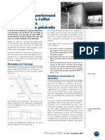 Etude Du Comportement D'un PIPO Sous L'effet D'un Tassement Différentiel Des Piédroits