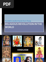 Religious Revolution in The World: Kundalini Awakening by Guru Siyag