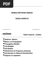 Mobile Network Design: Mobile Comunication Division CPO/MND/RAD2aTRA - ppt/03-05-97/ 1