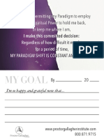 Goal Card