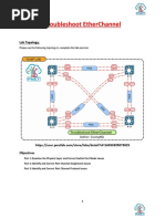 Troubleshoot Etherchannel: Lab Topology