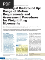 Starting at The Ground Up Range of Motion.9