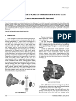 Design and Calculation of Planetary Transmission W