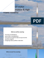 Practical APCP Motor Design For Amateur & High Power Rocketry