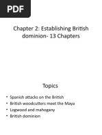 Chapter 2: Establishing British Dominion-13 Chapters