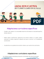 Presentación Adaptaciones Curriculares