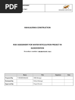 Mahlalerwa Construction: Procedure Number