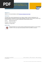 Step by Step Guide of Report-To-Report Interface in BW Reporting