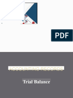 Trial Balance and Sole Proprietorship