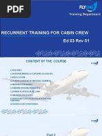 Recurrent Training For Cabin Crew Ed 03 Rev 01