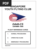 Singapore Youth Flying Club: DA40-CS