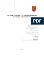 PUCV Violencia Economica Su Existencia y Prueba en Nuestra Jurisprudencia