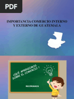 Comercio Interno y Externo de Guatemala