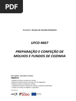 4 - 4667 Preparação e Conf Molhos e Fundos de Cozinha