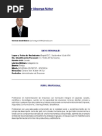 Curriculum Vitae Boris Mayorga 2022.