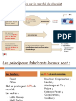 Analyse de L'offre Sur Le Marché Du Chocolat