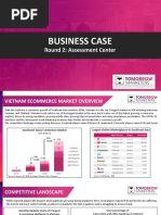 Business Case: Round 2: Assessment Center