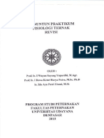 Penuntun Praktikum Fisiologi Ternak