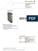 Current Transducer Weidmuller ACT20P CML 10 AO RC S