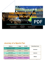 The Making of An Indian Sports Fan: Sports Entertainment & Media Marketing - Group Assignment 1