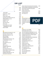 Kormarine 2021 Exhibitor List