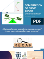 Cot 1-Computation of Gross Profit