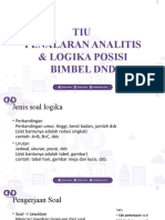 TIU Logika Dan Analisis Coret