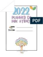 Planner Da Mae Atipica 2022 Familia Tagarela