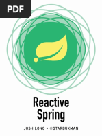 Reactive Spring by Josh Long