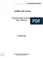 Mitsubishi PLC AnSH I O Modules Users Manual