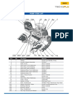 Parts List MAGNETIC PUMP