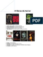 100 Libros de Horror