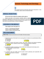 Learning Module 5 - Forensic Chem