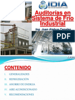 Auditorias en Sistema de Frio Industrial