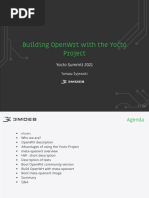 003-1250-SLIDES-building Openwrt With The Yocto Project