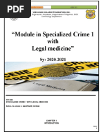 Module in Specialized Crime Final