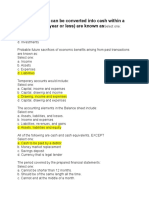 The Assets That Can Be Converted Into Cash Within A Short Period (1 Year or Less) Are Known As