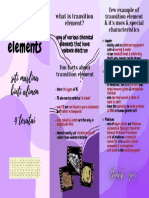 Chemistry Brochure (Elements)