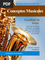 Concepto Musicales Teoría de La Música