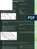 Demostrar La Ecuación de Darcy para Un Flujo