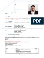 Ahmedchakroun CV