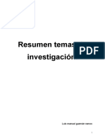 Resumen Temas de Investigación.