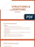 Data Structure and Algorithms