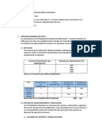 Memoria de Calculo Sanitario