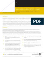 Money Laundering and Syndicated Loans: Case Studies