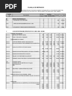 Metrados Trabajos Preliminares y Losa Deportiva