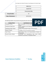 Course Code Instructor Name: Assignment Name: Group Number: Date of Submission