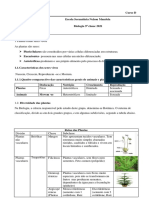 Ficha Classificacao Das Plantas 9classe 2021